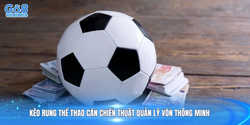 Kèo rung thể thao cần người chơi áp dụng nhiều chiến thuật quản lý vốn thông minh